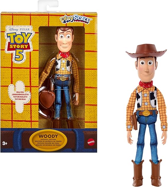Mattel Disney Pixar Toy Story 5 Bez Bebek Woody Figürü