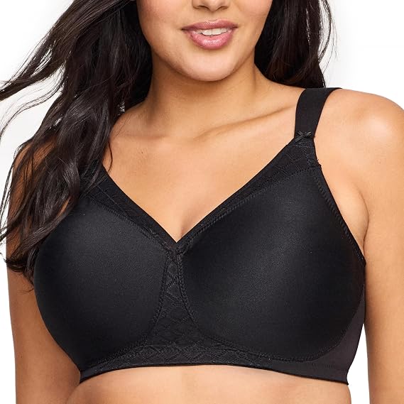 Glamorise womens Magiclift Seamless T-shirt Bra Wirefree #1080