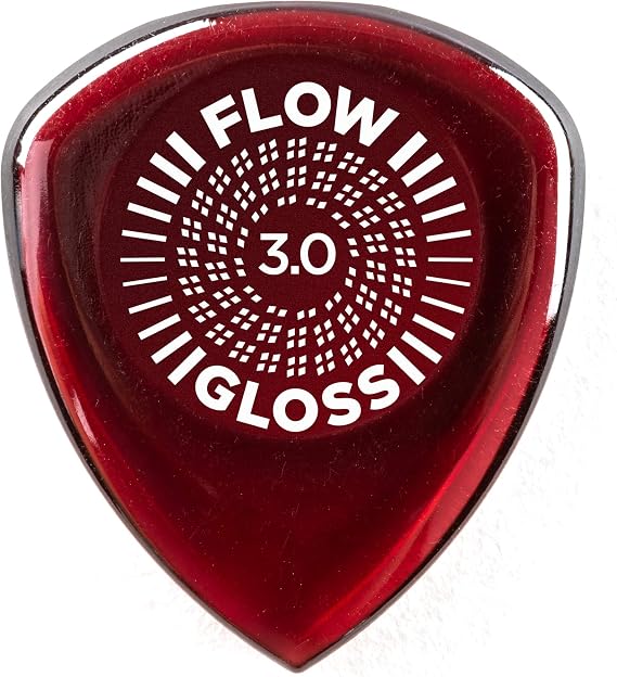 Jim Dunlop Flow Gloss Pick 3.0MM - 12 Pack