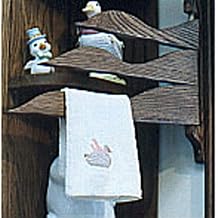 Woodcraft Project Paper Plan To Build Duck Towel Hangers - Material Not Included