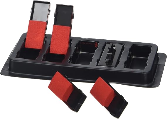 Trodat Replacement Ink Pads 6/5756 - Pack Of 5 - Red