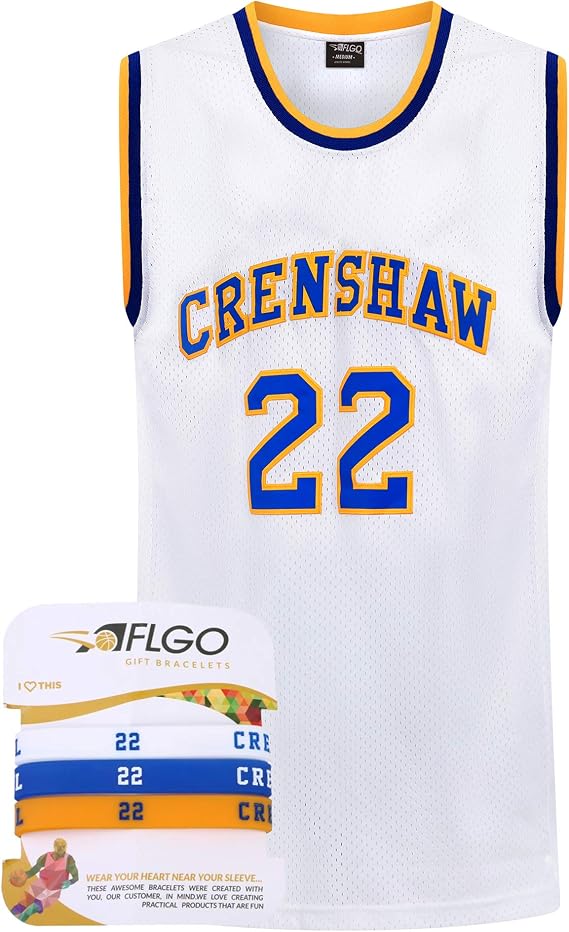 McCall #22 Monica #32 Crenshaw Love & Basketball Stitched 90s Hip Hop Clothes for Party Movie Jersey Basketball