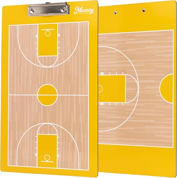 Murray Sporting Goods Basketball Team Colors Dry Erase Coaches Clipboard