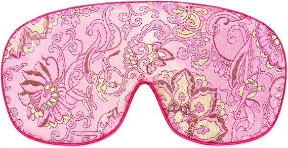 Weighted Flaxseed Sleep Eye Mask - Lavender - Pinkalicious