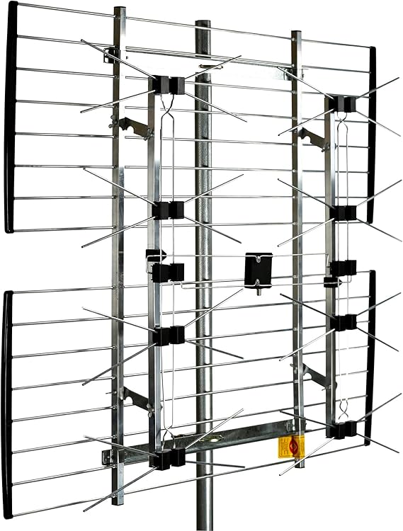 Channel Master EXTREMEtenna - Multi-Directional Outdoor HDTV Digital Antenna, 80+ Mile Range, 8-Bay Bowtie, 180 Wide-Angle Reception, Industry-Leading Reception Power, UHF/VHF Support for Free OTA TV