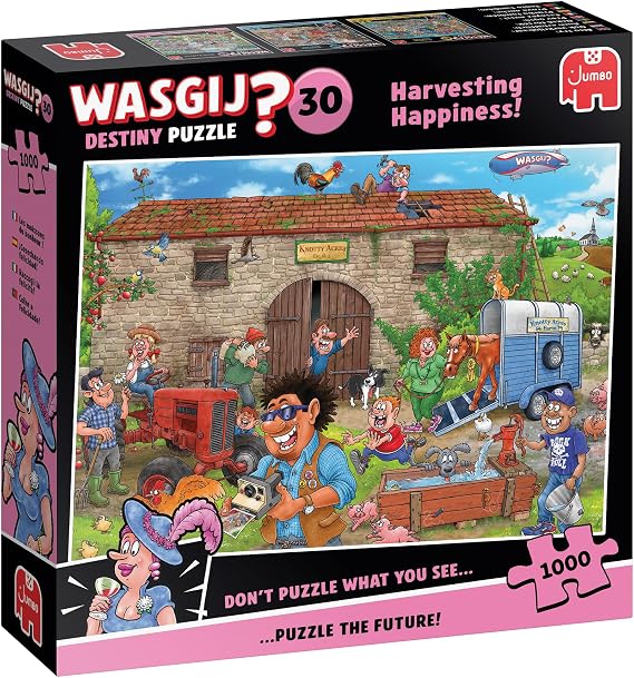 Wasgij Destiny 30 -Harvesting Happiness - 1000 Piece Adults Jigsaw Puzzle