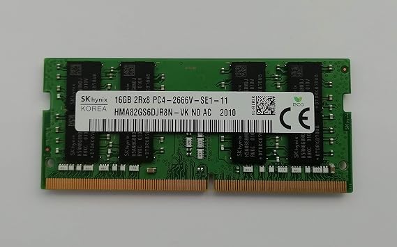 SK Hynix HMA82GS6DJR8N-VK 16GB DDR4 2666MHz SODIMM RAM