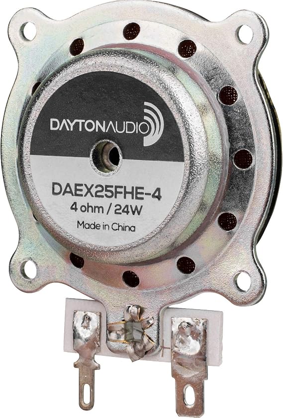 DAYTONAUDIO Dayton Audio DAEX25FHE-4 Framed High Efficiency 25mm Exciter 24W 4 Ohm