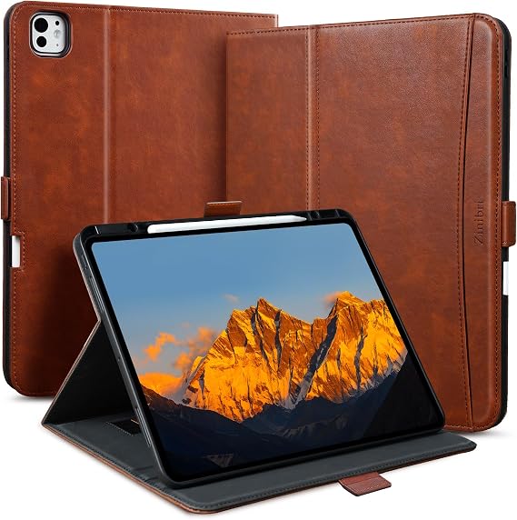 Case for iPad Pro 13 Inch M5 2025/M4 2024, Light Brown