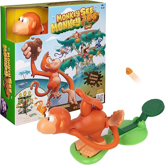 Spin Master Games Monkey See Monkey Poo Family Game