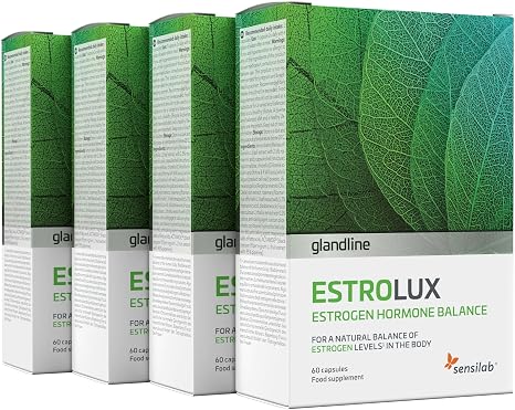 EstroLux Estrogen Tablets with Iodine 240 Capsules for 4 Months