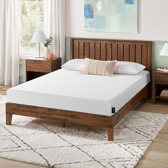 Zinus 6 Inch Full Cooling Essential Memory Foam Mattress, Medium Feel