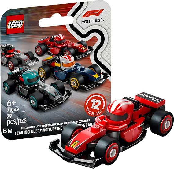 LEGO F1 Collectible Race Car Ferrari | Ferrari F1 Team Race Car [71049-3]