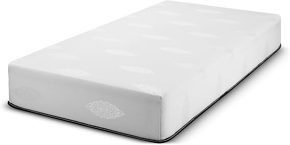 Fortnight Bedding 10 Inch Full Gel Memory Foam Mattress Made in USA | White Stretch Knit Fabric, Gel-Infused Memory Foam, CertiPUR-US Certified, Full Mattress for Premium Comfort