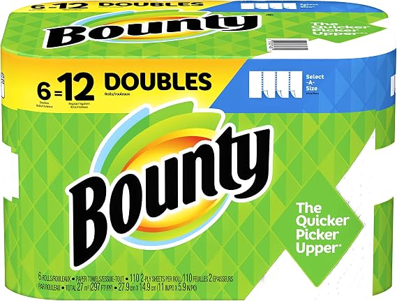 Select-a-Size Kitchen Roll Paper Towels, 2-Ply, White, 5.9 x 11, 74 Sheets/Single Plus Roll, 8 Rolls/Carton