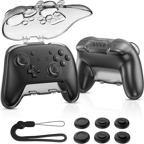 NEWDERY Hard Carrying Case Organizer for Nintendo Switch 2 Pro Controller