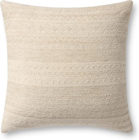 Loloi Natural 20'' x 20'' Cover Only Pillow