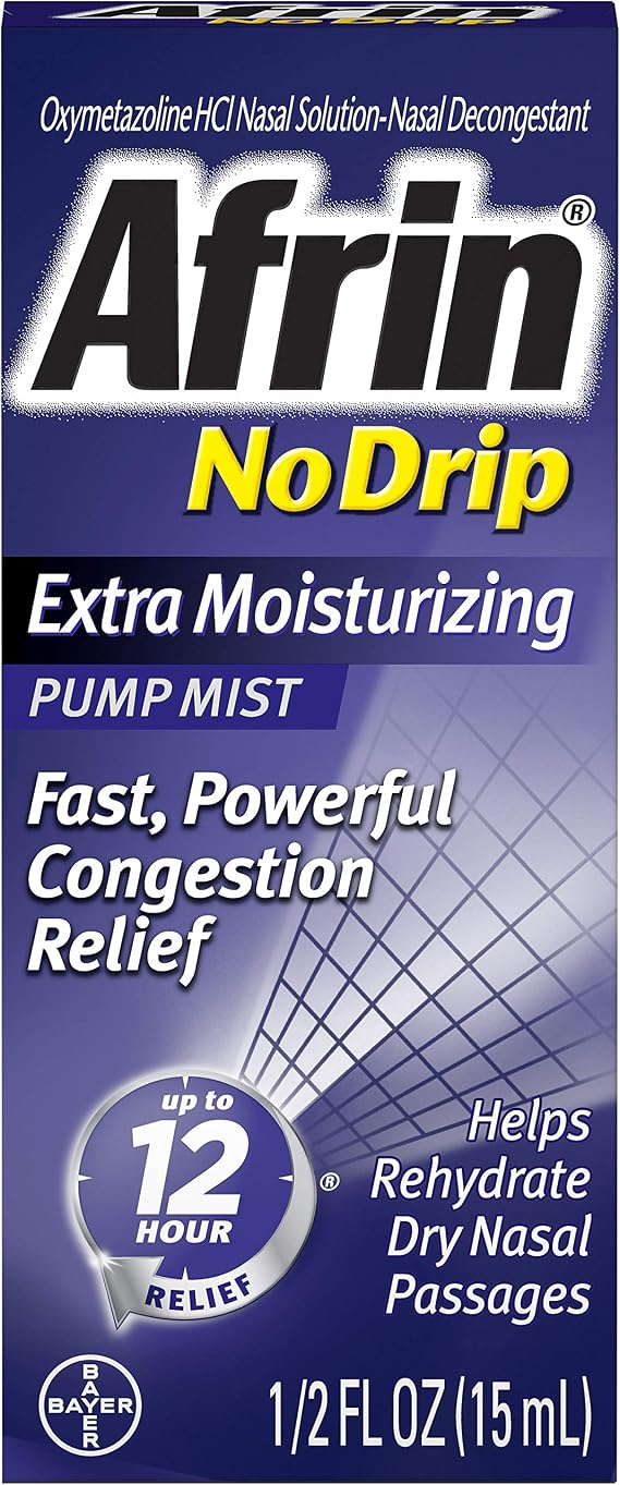 Afrin No Drip Extra Moisturizing 15 mL