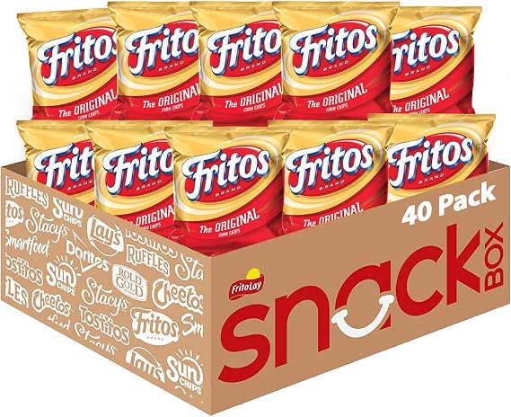 Fritos Original Corn Chips, 1 Ounce (Pack of 40)