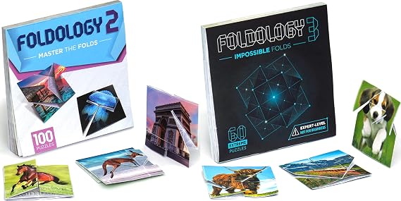 Foldology 2 - Master The Folds & Foldology 3 - Impossible Folds: Bundle