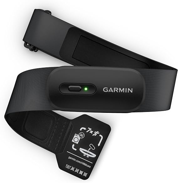 Garmin HRM 200 Pulse Measurement, Accurate Pulse and HRV Data, Comfortable Machine Washable Belt, XS-S