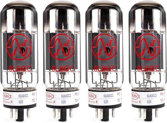 JJ 6L6 Matched Quad Power Vacuum Tube