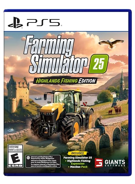 Farming Simulator 25: Highlands Fishing Edition - PlayStation 5