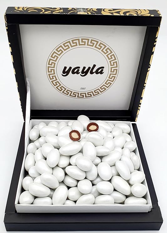YAYLA Kuruyemiş MABEL SEDEFLİ ÇİKOLATALI BADEM DRAJE 500GR