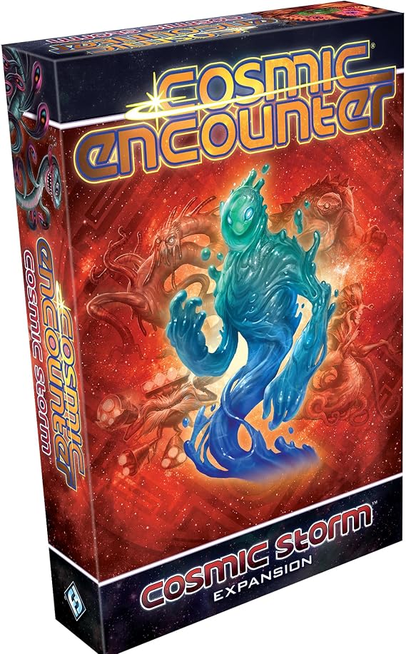 Cosmic Storm Board Game EXPANSION - Classic Strategy Game of Intergalactic Conquest for Kids and Adults, Ages 14+, 3-5 Players, 1-2 Hour Playtime, Made by Fantasy Flight Games