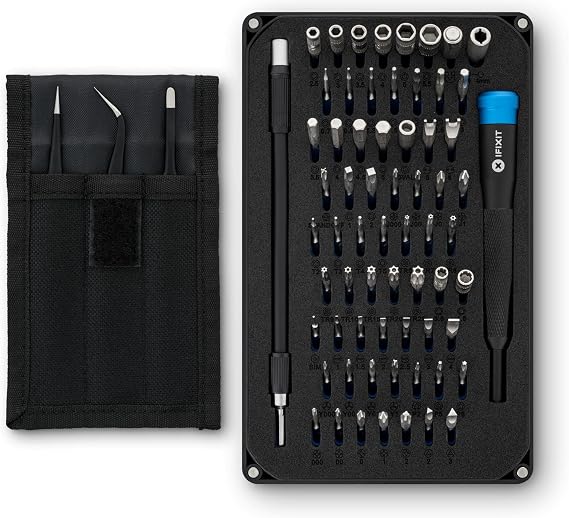 iFixit Mako Driver Kit + Precision Tweezer Set Bundle
