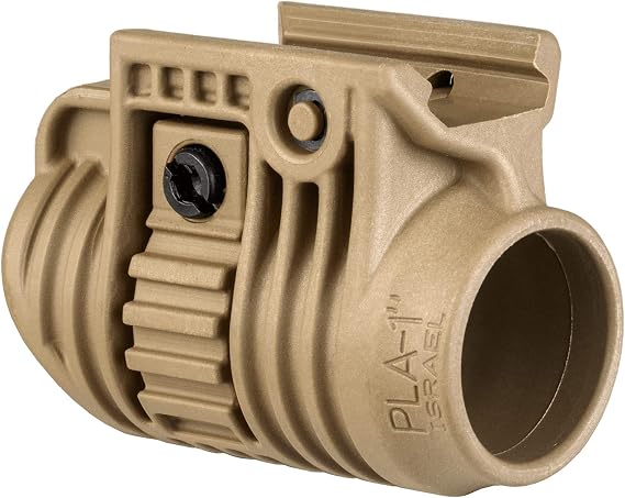 FAB Defense 1in Quick Release Tactical Flashlight Mount, Desert Tan, FX-PLA1T
