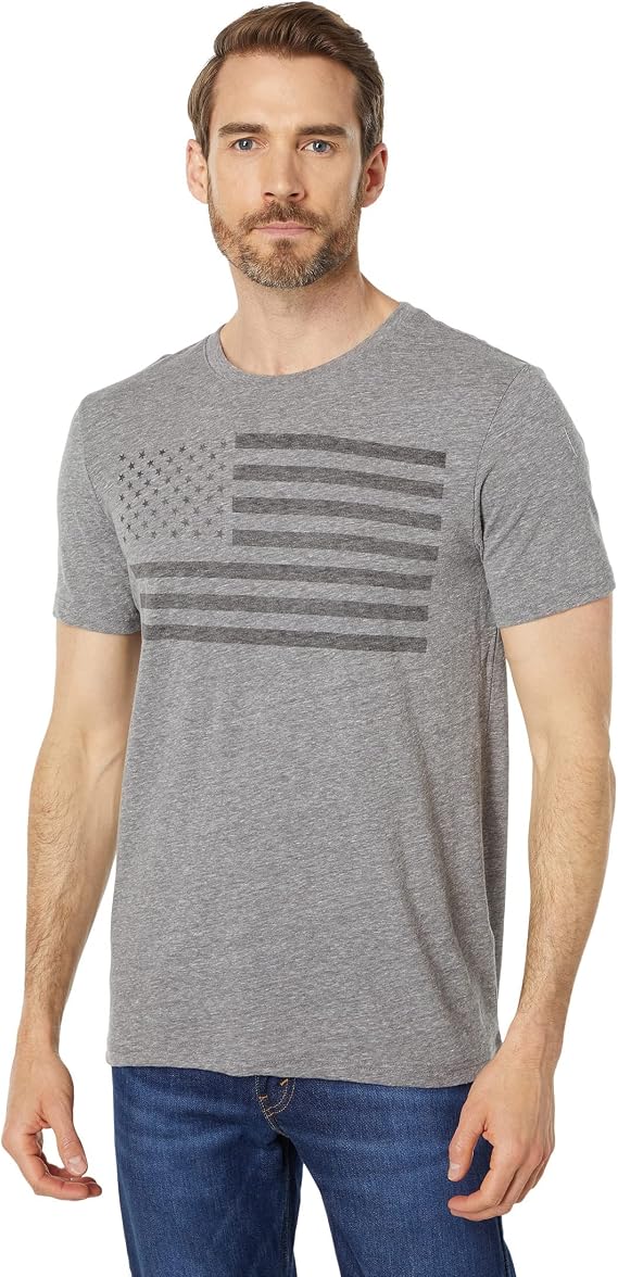 Lucky Brand USA Flag Graphic Tee