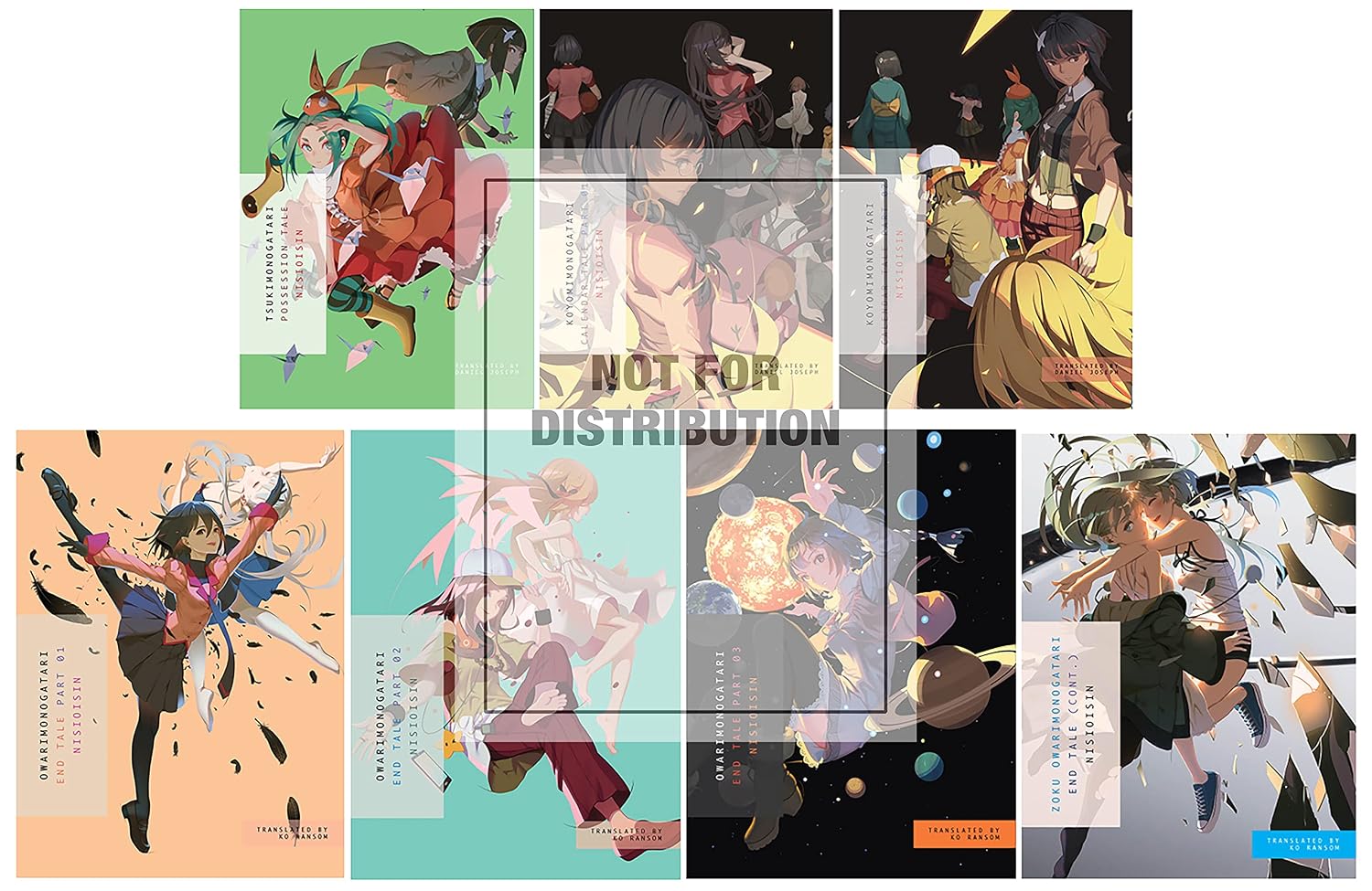 MONOGATARI Series Box Set Final Season Kağıt Kapak – 13 Temmuz 2021