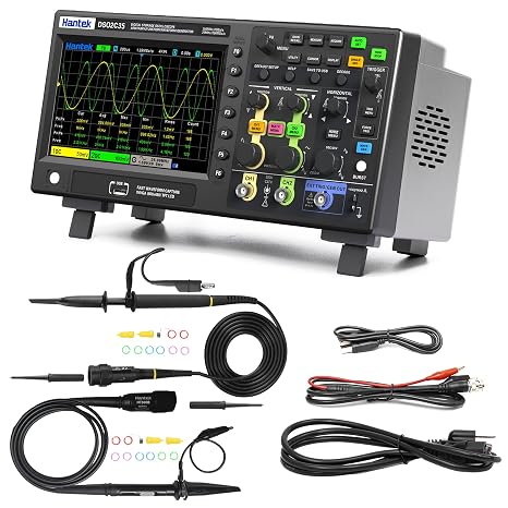 DSO2C35 Hantek Oscilloscope, 350 MHz 2CH with 2GSa/s Sample Rate