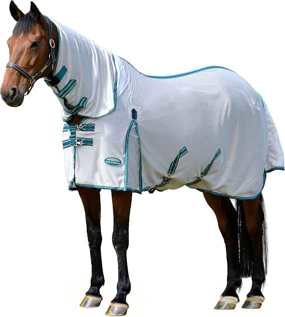 WeatherBeeta ComFiTec Zephyr Plus Mesh Combo Neck, Silver/Teal Green/Stone, 66"