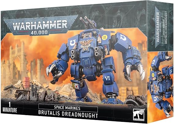 Games Workshop - Warhammer 40,000 - Space Marines: Brutalis Dreadnought, Blue