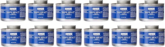 Daily Chef Bakers and Chefs Safe Heat Chafing Fuel, 12-Pack