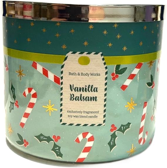 White Barn 3-Wick Candle in Vanilla Balsam