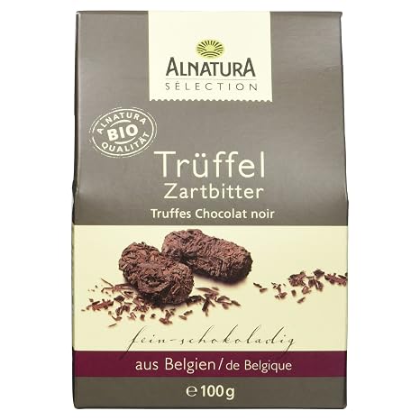 Alnatura Bio Sélection Truffle Chocolates Dark Dark 100 g