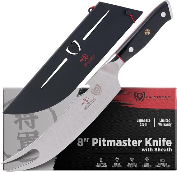 Dalstrong 8" Pitmaster BBQ Knife - AUS-10V Japanese Steel