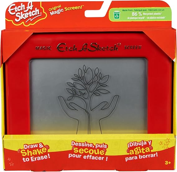 Etch A Sketch Sustainable Classic Magic Screen Drawing Toy, Ages 3+