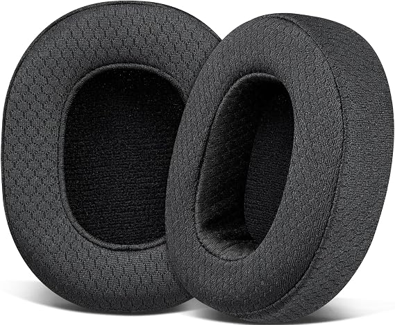 SOULWIT Suede Earpads for Skullcandy Crusher Evo/Hesh ANC/Hesh Evo - Black