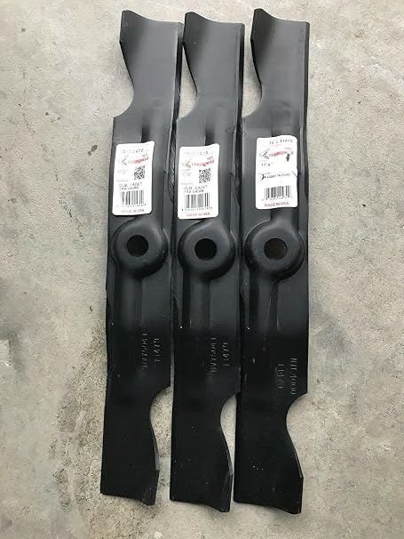 3 Replacement Rotary Corp Blades for CUB Cadet Mower 50inch, Cut 742-04068 759-04047 942-04068 LT1024