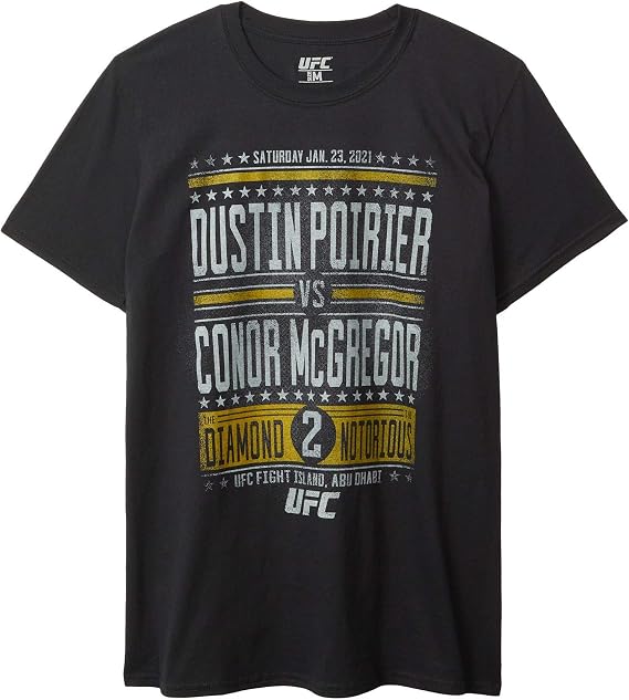 UFC Poirier vs McGregor Vintage Poster T-Shirt
