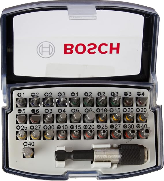 Bosch Professional Vidalama Ucu, Seti 32 Parça [Enerji Sınıfı A]