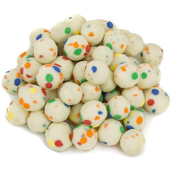 Cupcake Bites Candy 3 LBS Birthday Cake Bites for Ice Cream, Dessert, Yogurt & Sundae Toppings Bulk Topping for Party Supplies, Ice Cream Station, and Sweet Snack Table Setup