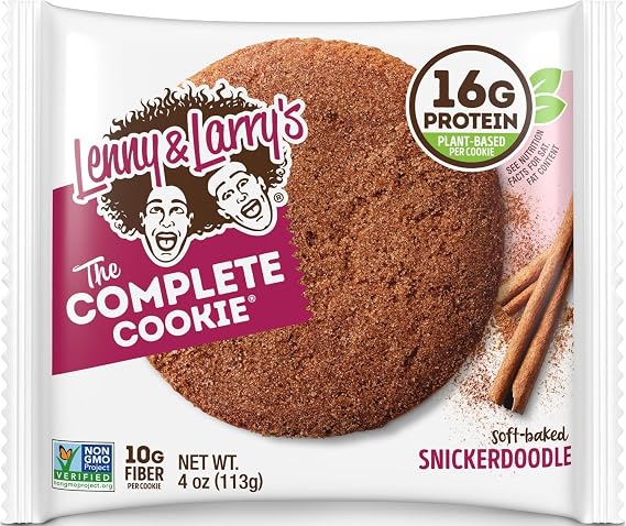 Lenny & Larry's Complete Cookie, Snickerdoodle, 4oz.