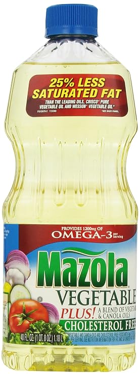 Mazola Vegetable Oil, 40 fl oz