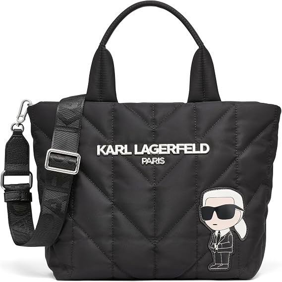 KARL LAGERFELD Women's Voyage Tote Bag With Adjustable Strap