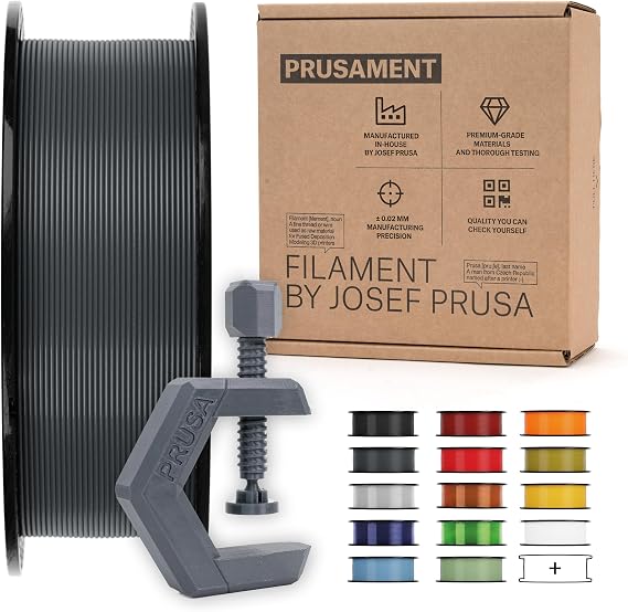 Prusament Premium PETG Anthracite Grey 1.75mm 1kg Filament